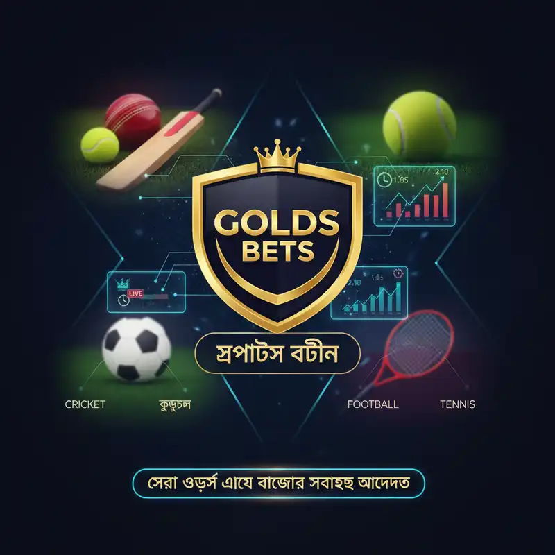Golds Bets স্পোর্টস বেটিং ব্যানার